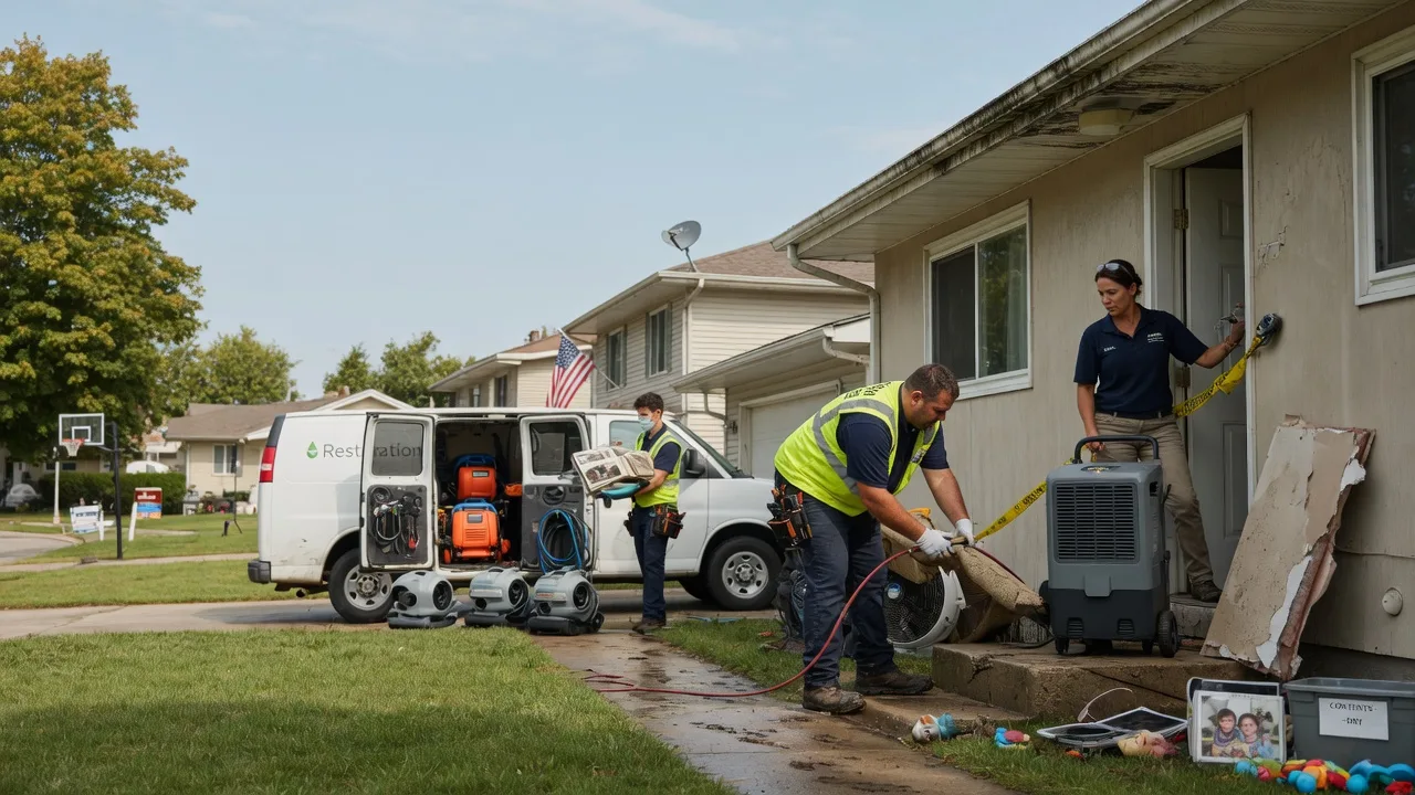 Water Damage Restoration in Faribault, MN near me